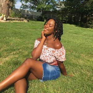 Off the shoulder top